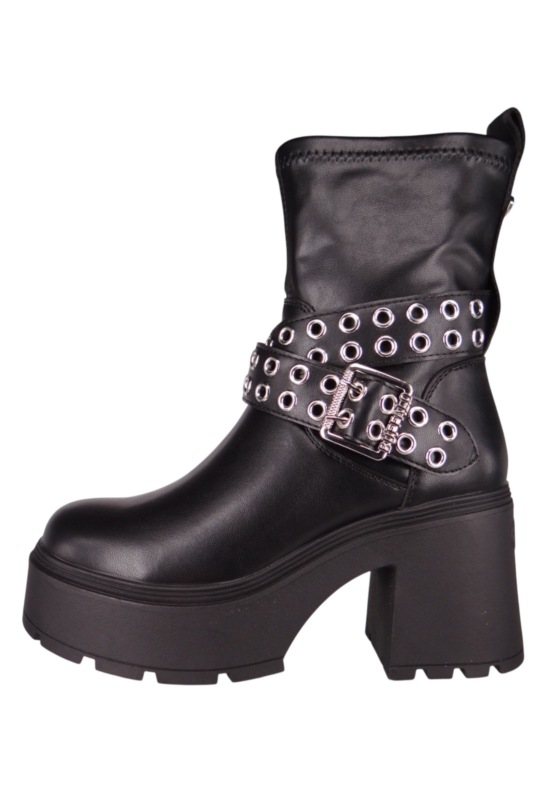 Buffalo 1220082 Mila Rock Boot Black Stiefelette