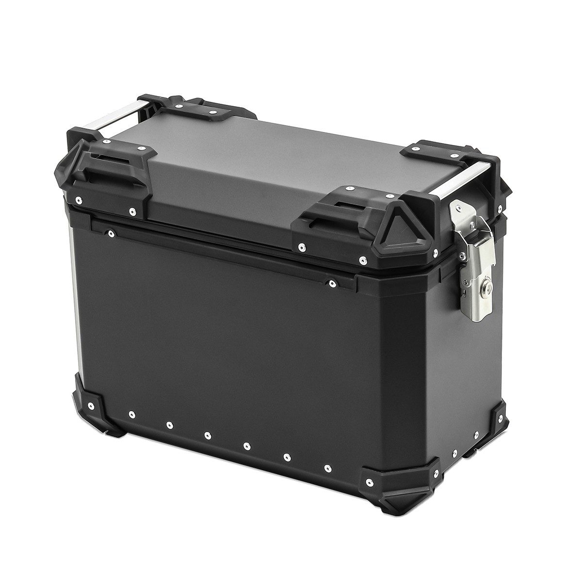 Bagtecs Koffer Motorrad Alukoffer / Seitenkoffer 30 Liter # XW30 schwarz links