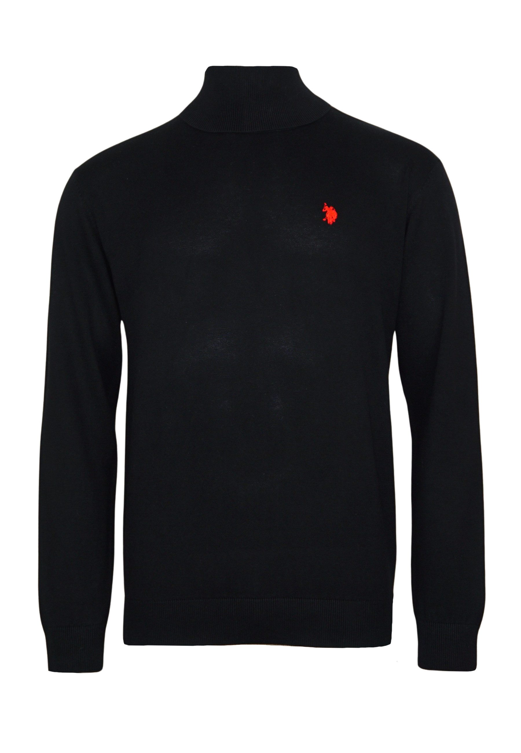 U.S. Polo Assn Strickpullover Rollkragenpullover Langarmshirt günstig online kaufen