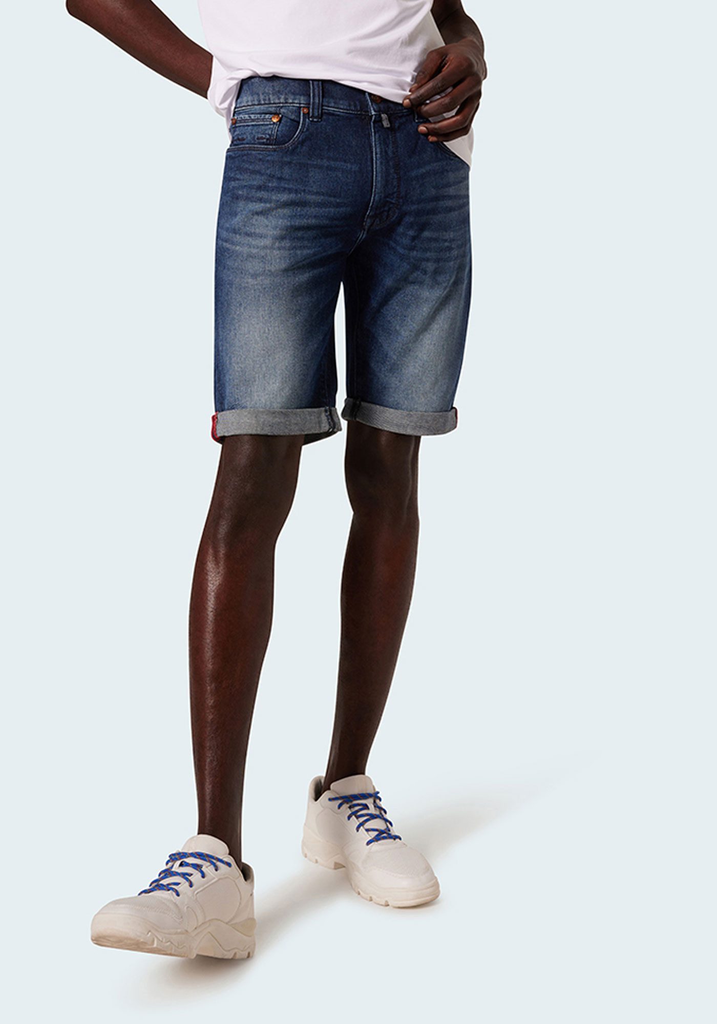 Pierre Cardin Jeansshorts Lyon Tapered Bermuda günstig online kaufen