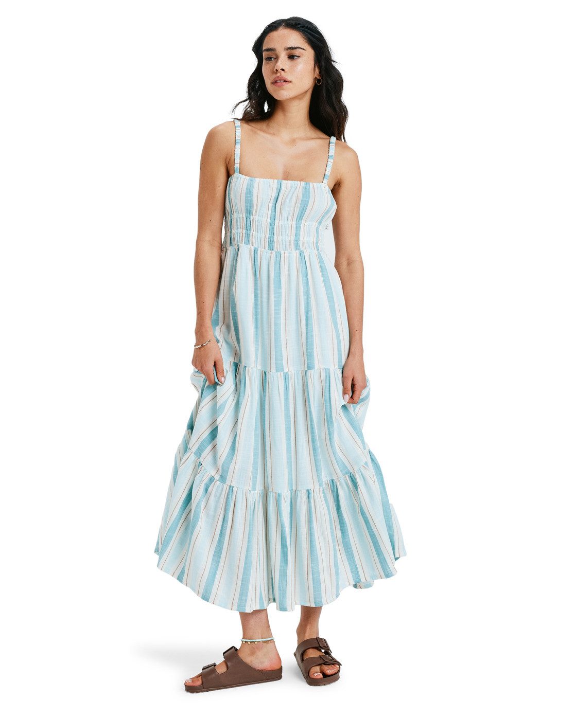 Roxy Trägerkleid Sunshine Coastline Stripe günstig online kaufen