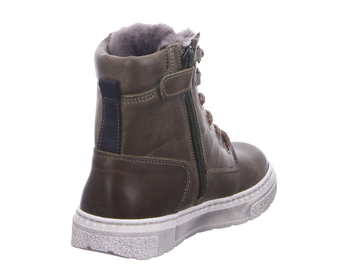 Jungs khaki warm develab K-Schnürer Winterboots