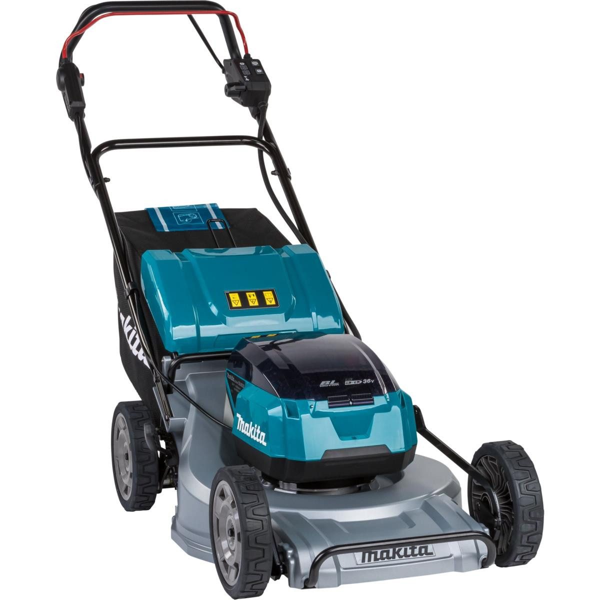 Thumbnail - Makita Akku-Multifunktionswerkzeug Makita DLM533PT4 - Rasenmäher - schnurlos - 18 V - 5 Ah - 4 Akkus, Produkt, Makita, M...