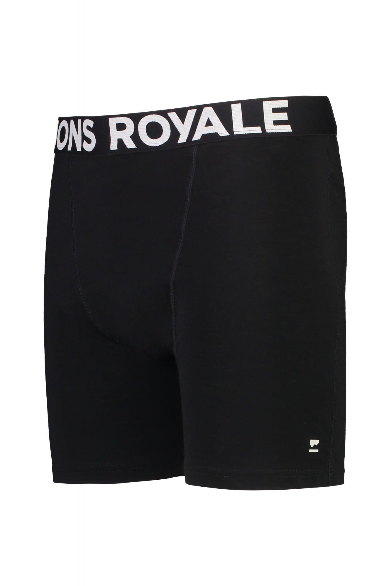 Mons Royale Lange Unterhose Mons Royale M Hold 'em Boxer Herren Kurze Black | Shorts
