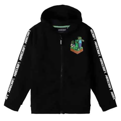 Minecraft Kapuzensweatshirt Minecraft Kinder Kapuzenjacke Sweatshirt mit Kapuze Hoodie Jungen