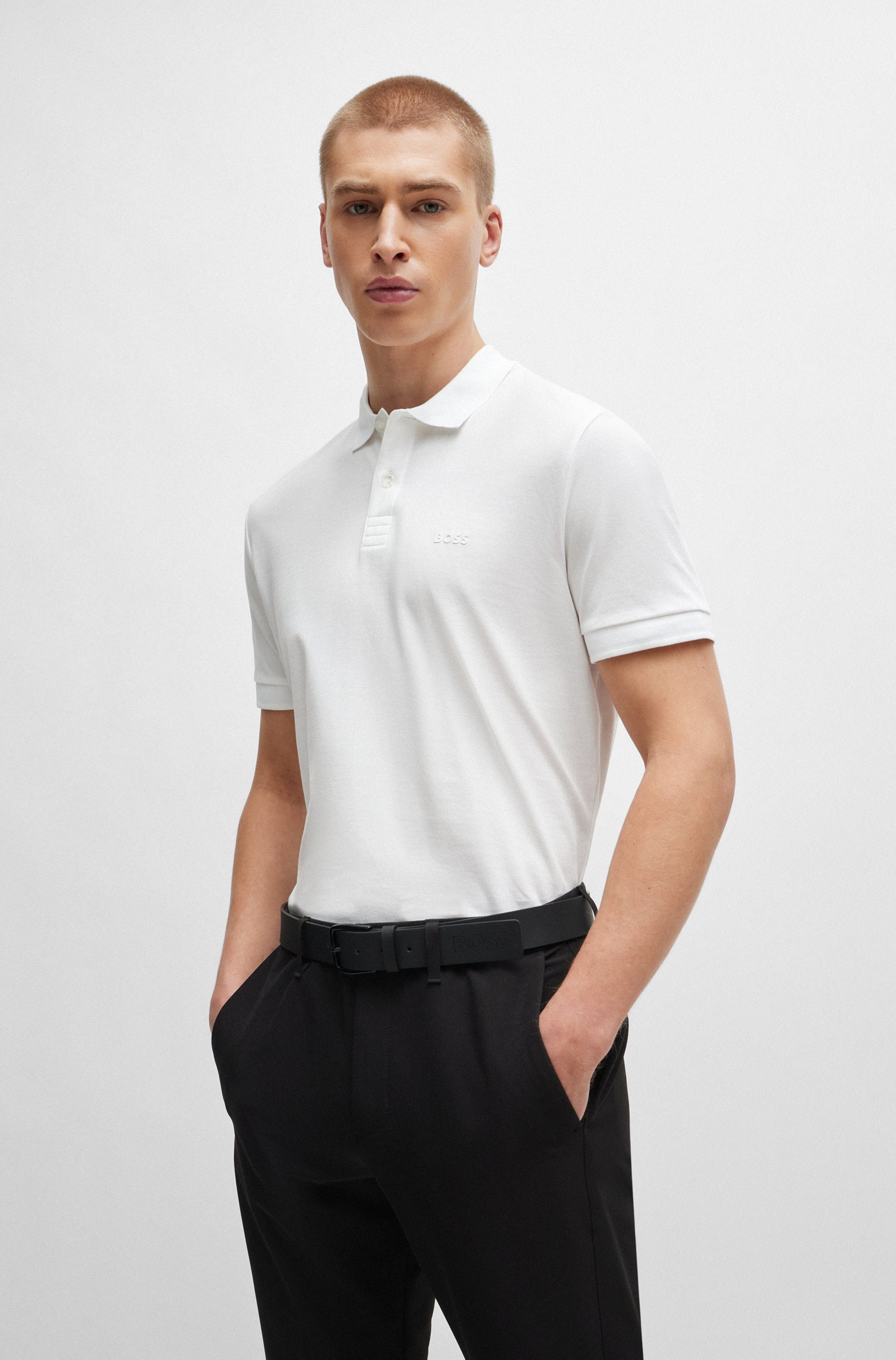 BOSS GREEN Poloshirt Pio mit Polokragen günstig online kaufen