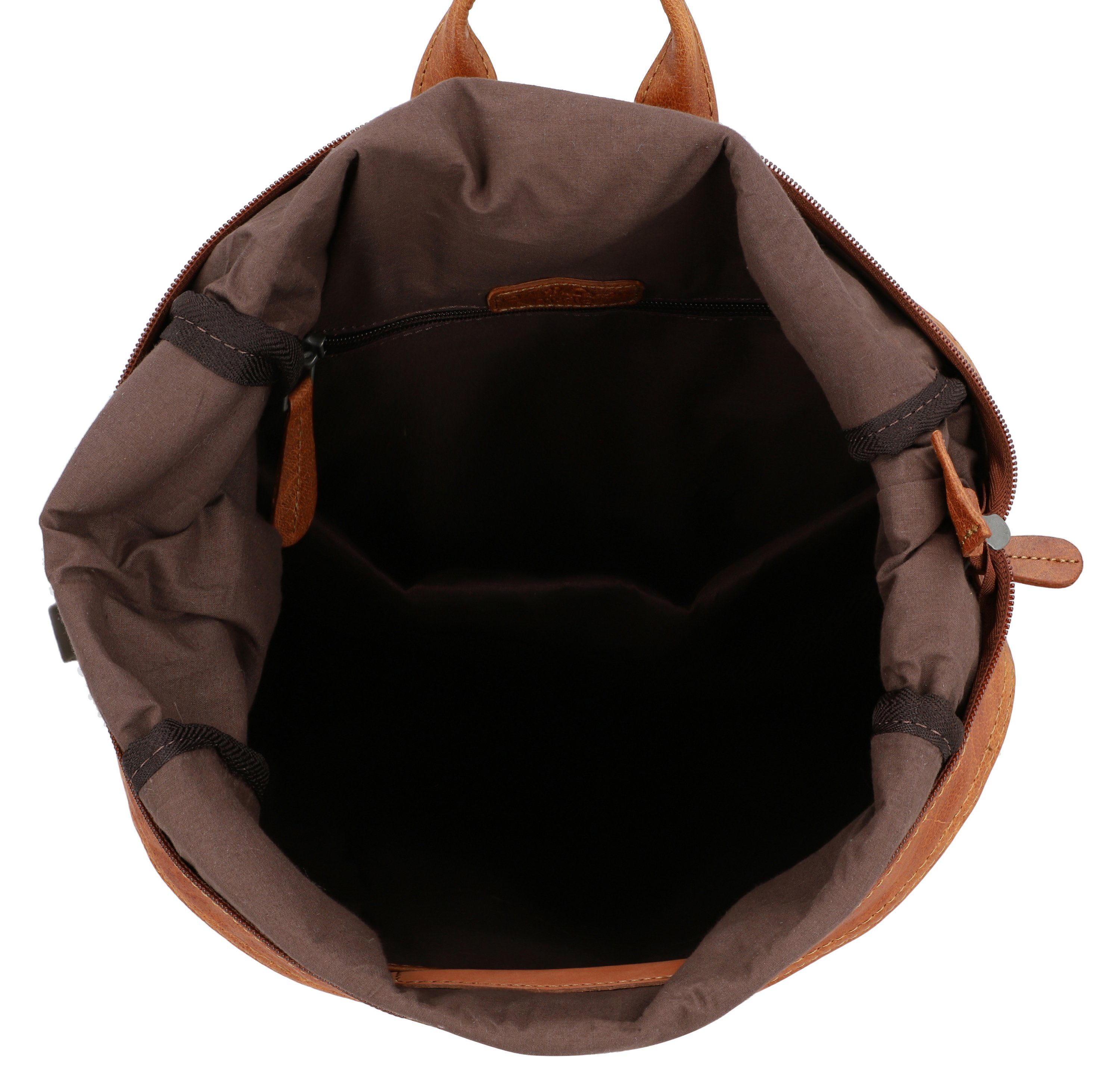 Gusti Leder Rucksack Gusti Leder Rolltop Joy (1-tlg)