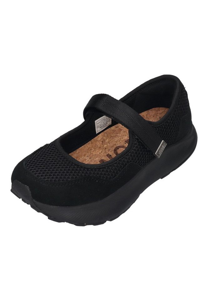 WODEN MARY MESH WL635 Schnürschuh Black