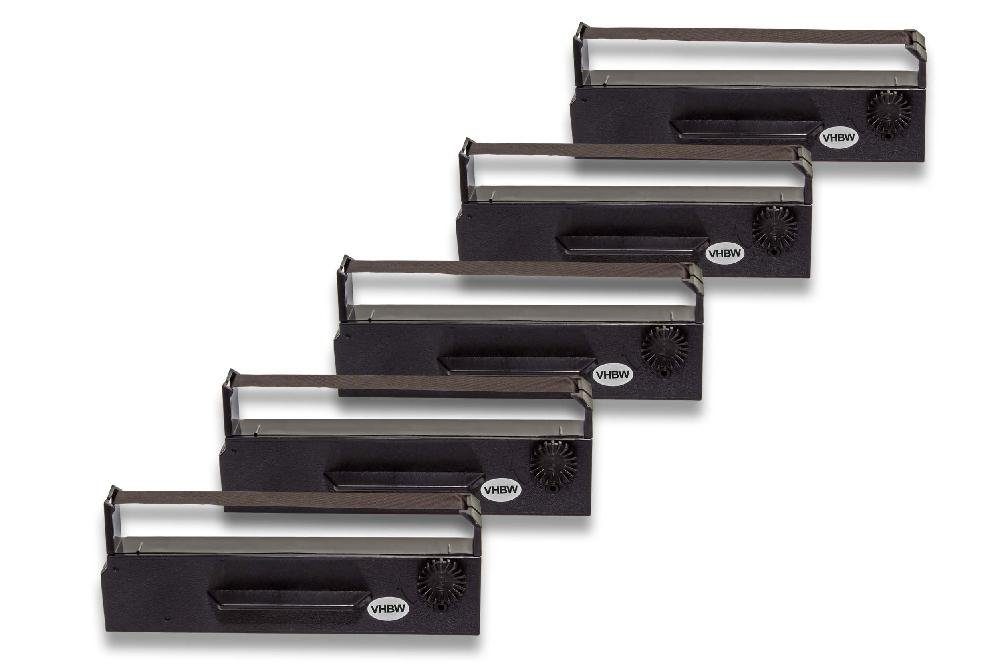 vhbw Beschriftungsband passend für TEC MA 1300, DRS 207 Drucker & Kopierer Nadeldrucker