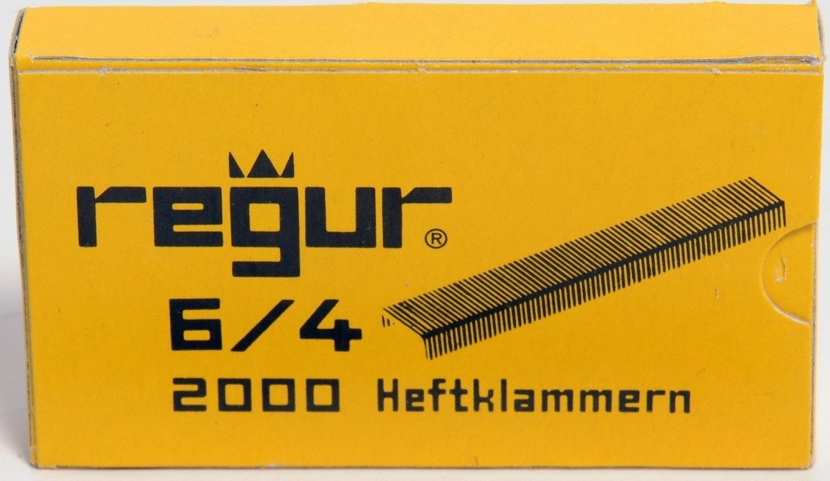 Dr. Gold Heftklammer Heftklammern Regur 6/4 VE=2000 Stück