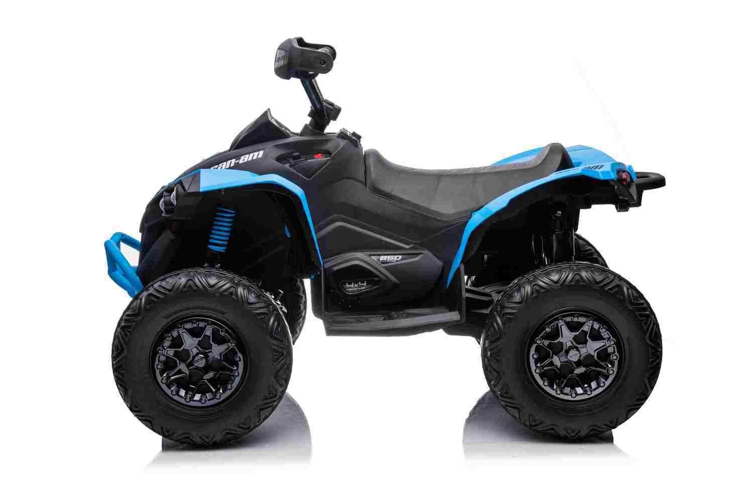 Quad BoGi Can-am Elektro-Kinderquad Elektroquad ATV Blau Kinderfahrzeug 4x4 Antrieb Elektrofahrzeug