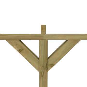 vidaXL Pergola Terrassen-Pergola 2x4x2,2 m Holz, (1-tlg)