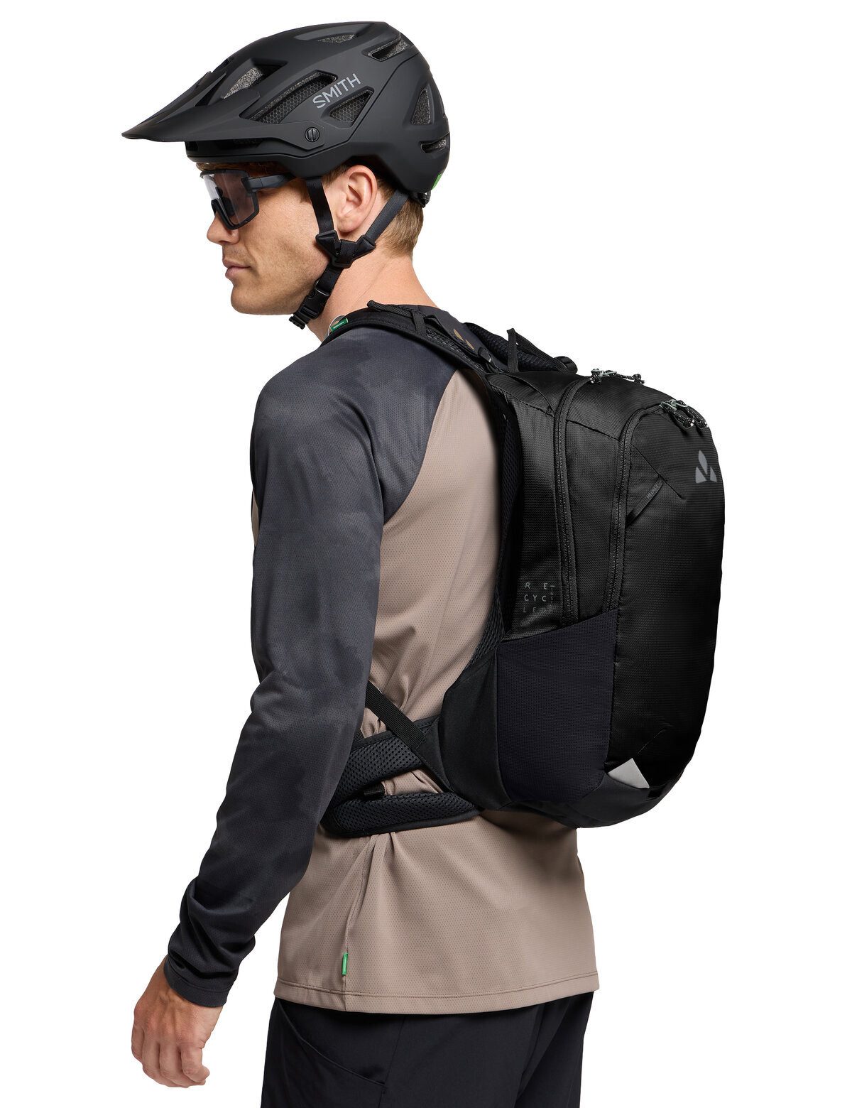 VAUDE Wanderrucksack Trailvent 15 (Kein Set), Fahrrad Rucksack zum Mountainbiken