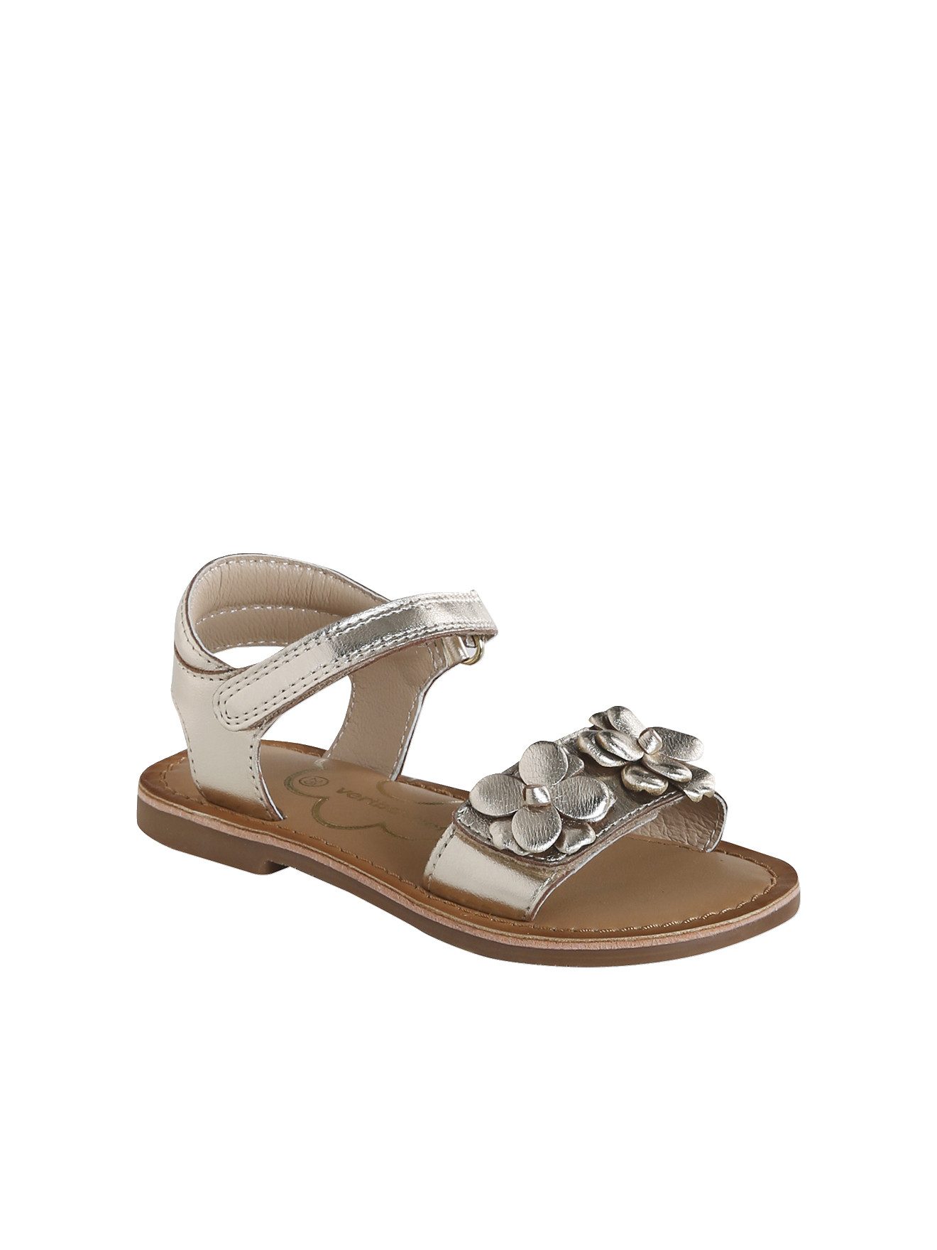 vertbaudet Festliche Kinder-Sandalen mit Anziehtrick Sandale Anziehtrick