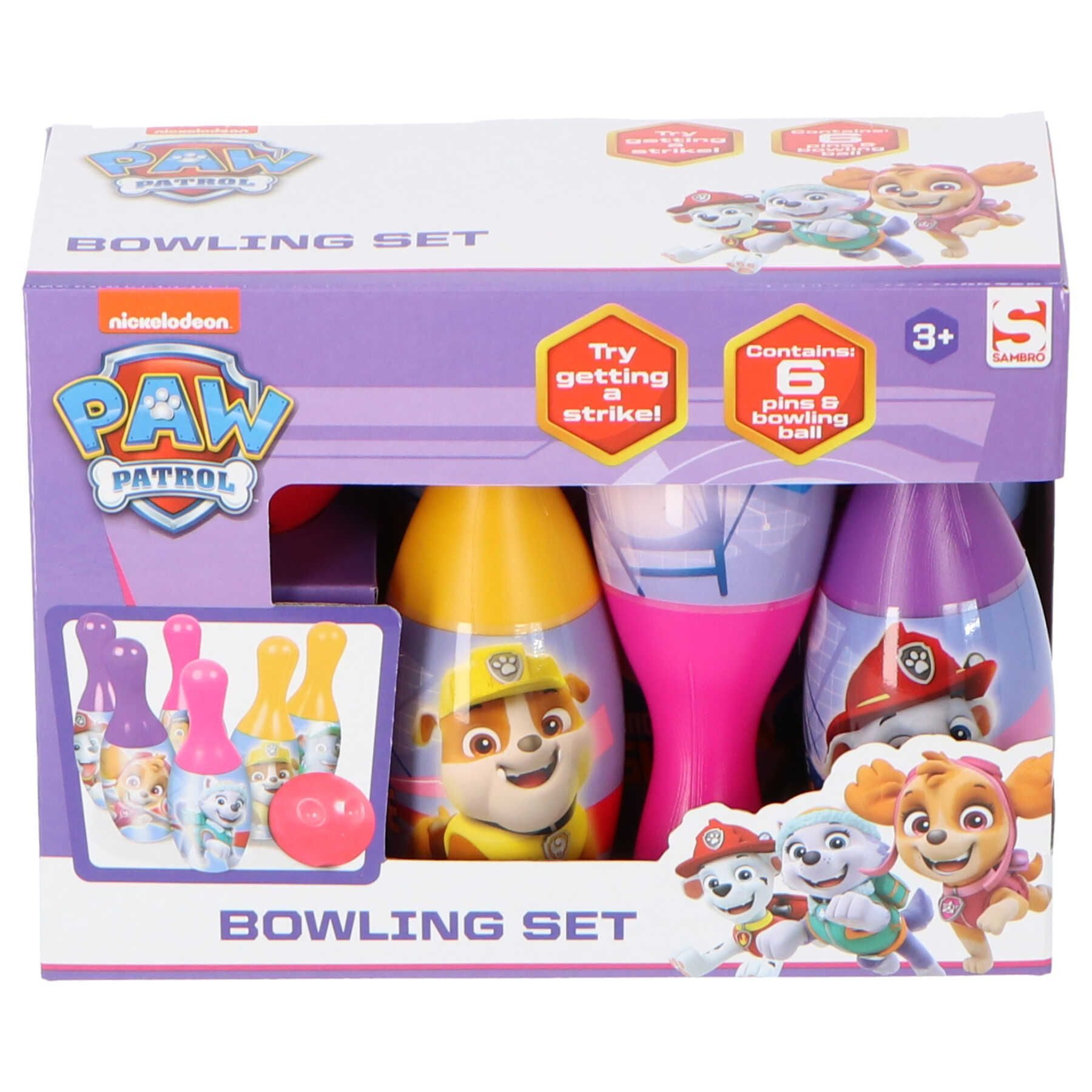 PAW PATROL Spielzeug-Gartenset Bowling set Outdoor-Spielzeug für Kinder 6 P günstig online kaufen