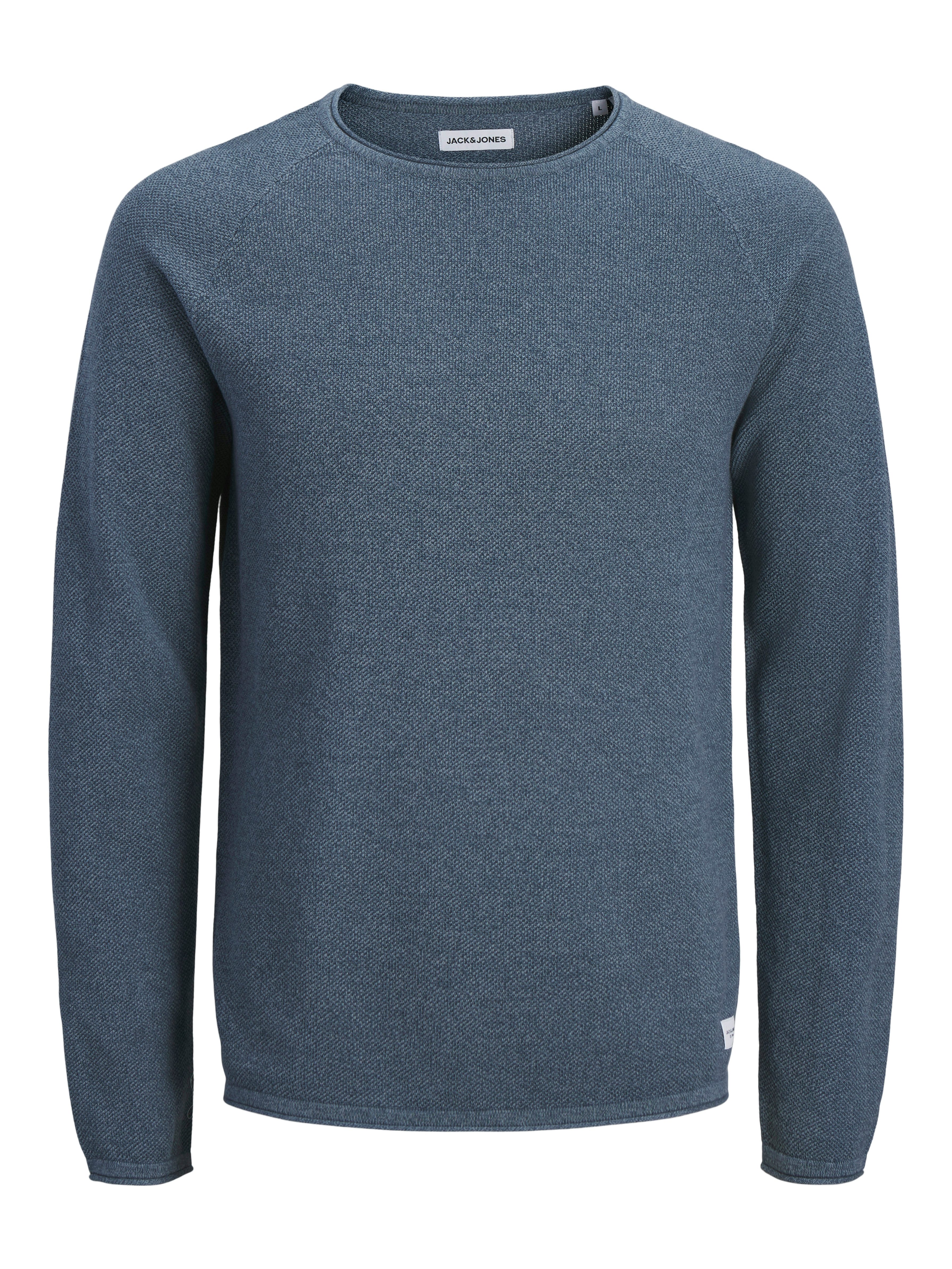 Rundhalspullover JJEHILL KNIT CREW NECK NOOS