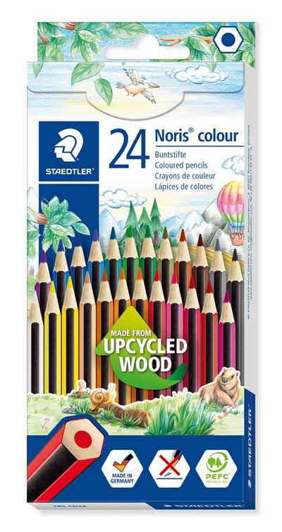 STAEDTLER Buntstift Noris Colour Buntstifte, 24er-Set