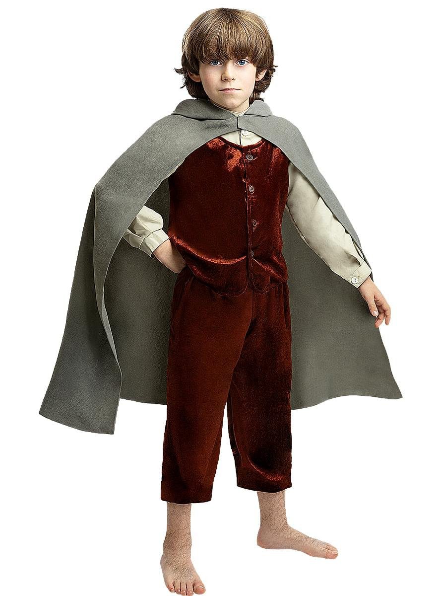 Funidelia Kostüm Der Herr der Ringe – Frodo Kostüm für Kinder, Authentisches Kostüm des Halblings und Ringträgers