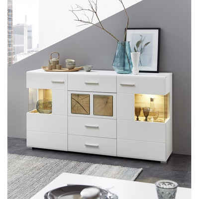 Innostyle Kommode Kommode Beistellkommode Sideboard inkl. LED Sideboard FUN PLUS