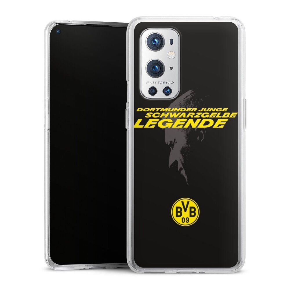 DeinDesign Handyhülle Marco Reus Borussia Dortmund BVB Danke Marco Schwarzgelbe Legende, OnePlus 9 Pro Silikon Hülle Bumper Case Handy Schutzhülle