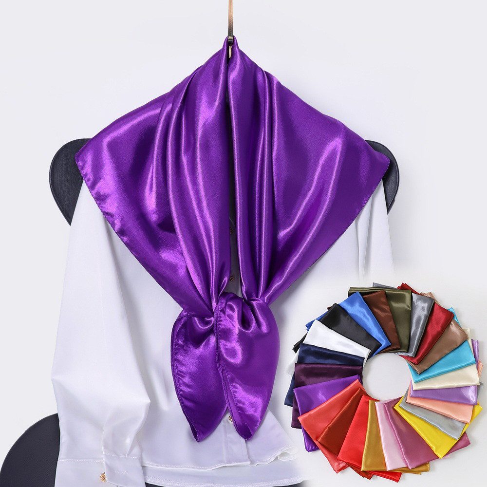 Zaewry Seidentuch Damen Seidenschal – leichtes Halstuch, Kopftuch & Bandana, elegantes Tuch für Frauen, Geschenkidee