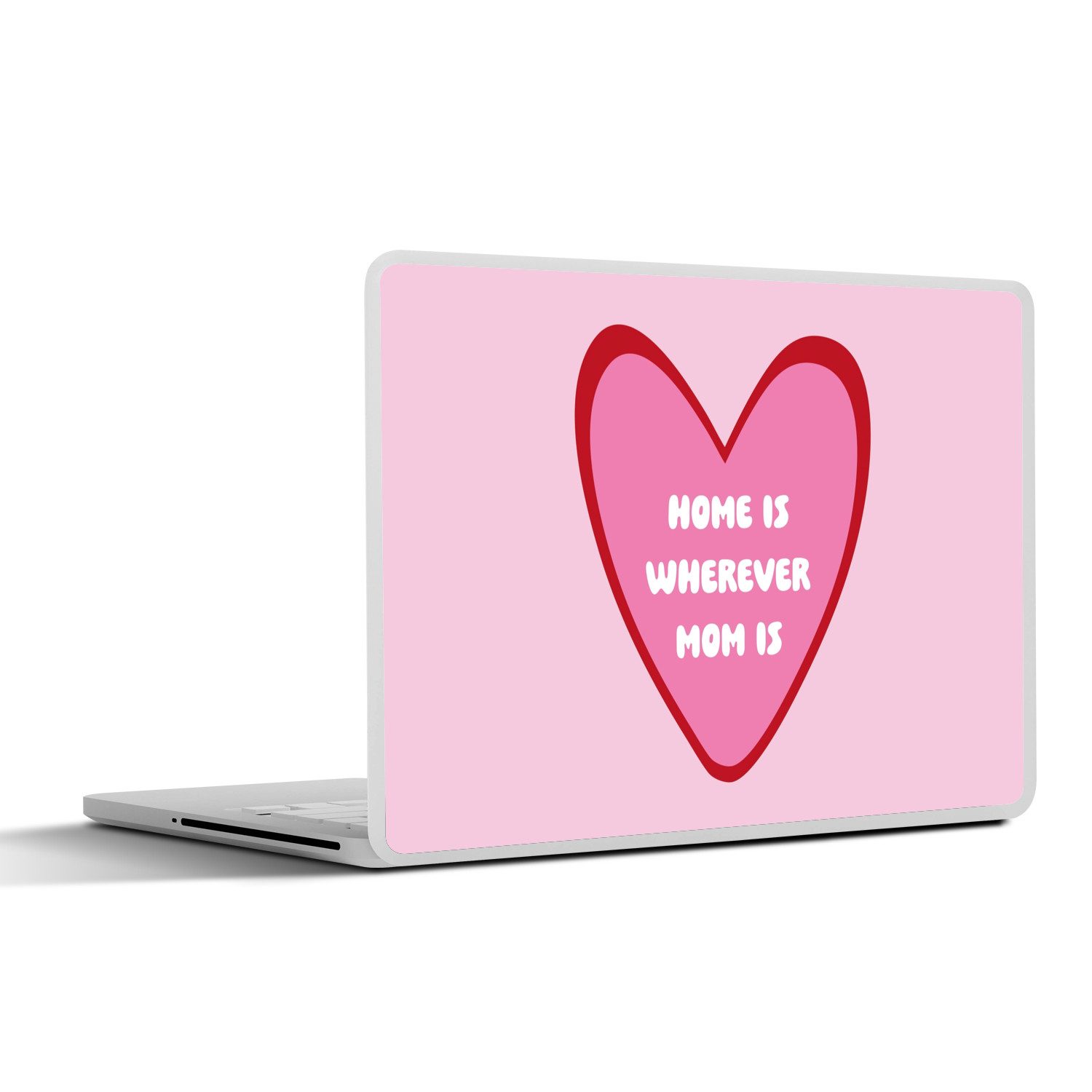 Laptop-Aufkleber Zitat - Mutter - Rosa