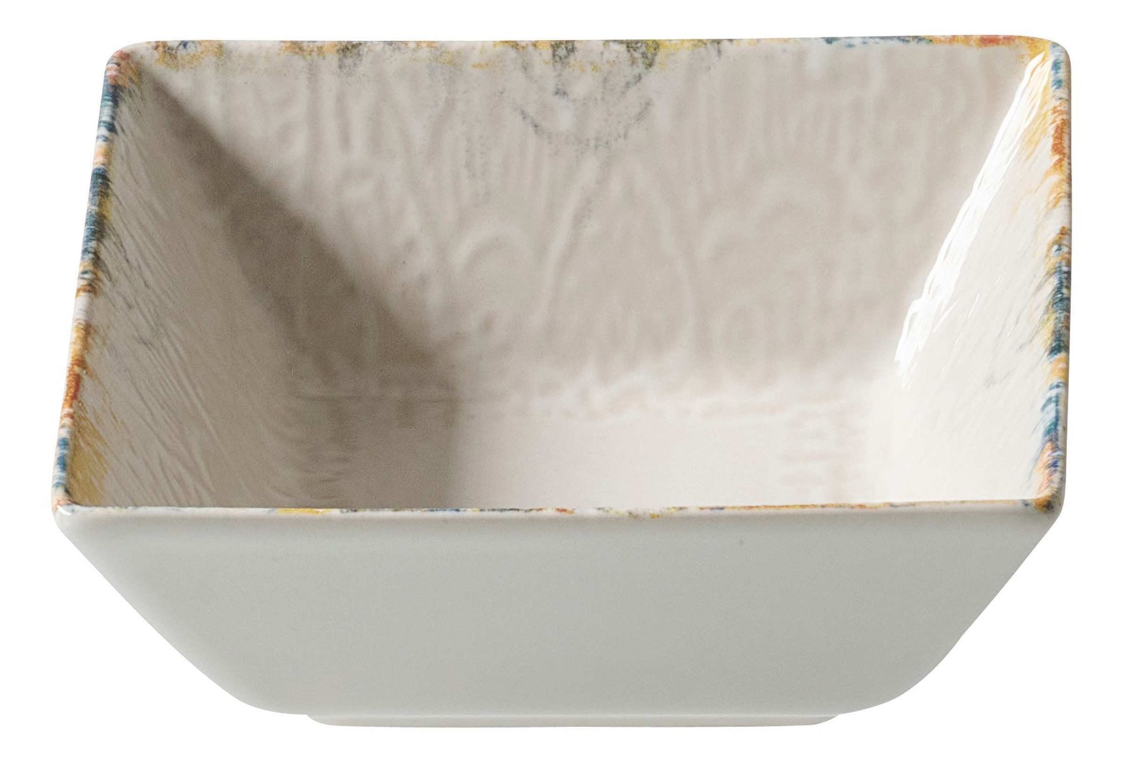 Ritzenhoff & Breker Schale Servierschale 13x13 cm im mediterranen Manufaktur-Look, Steinzeug
