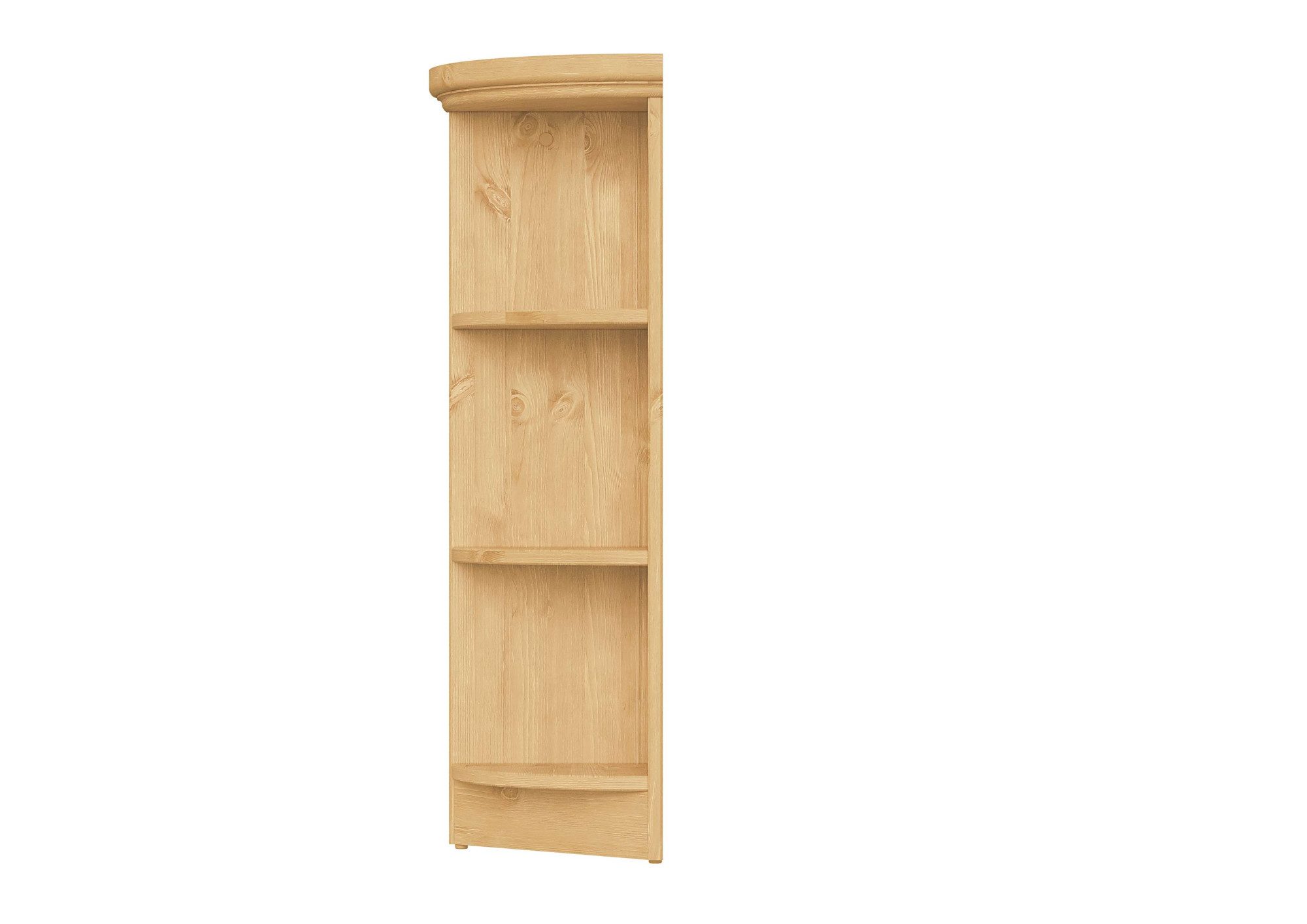 OTTO home Anbauregal Soeren Abschlussregal Höhen 97 bzw. 220 cm, aus massiver Kiefer, passend für Tiefe 29 cm, FSC®-zertifiziert