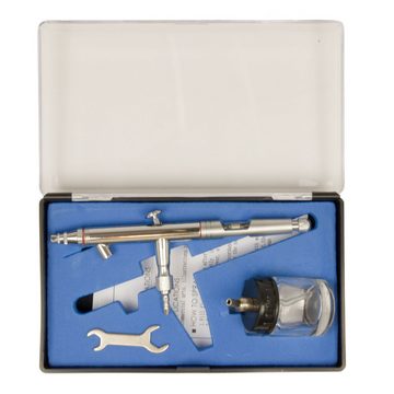 Airbrush-City Airbrush-Kompressor AC 18C + ABC-182 Airbrushpistole + Farbe Airbrush Starter Set 81512