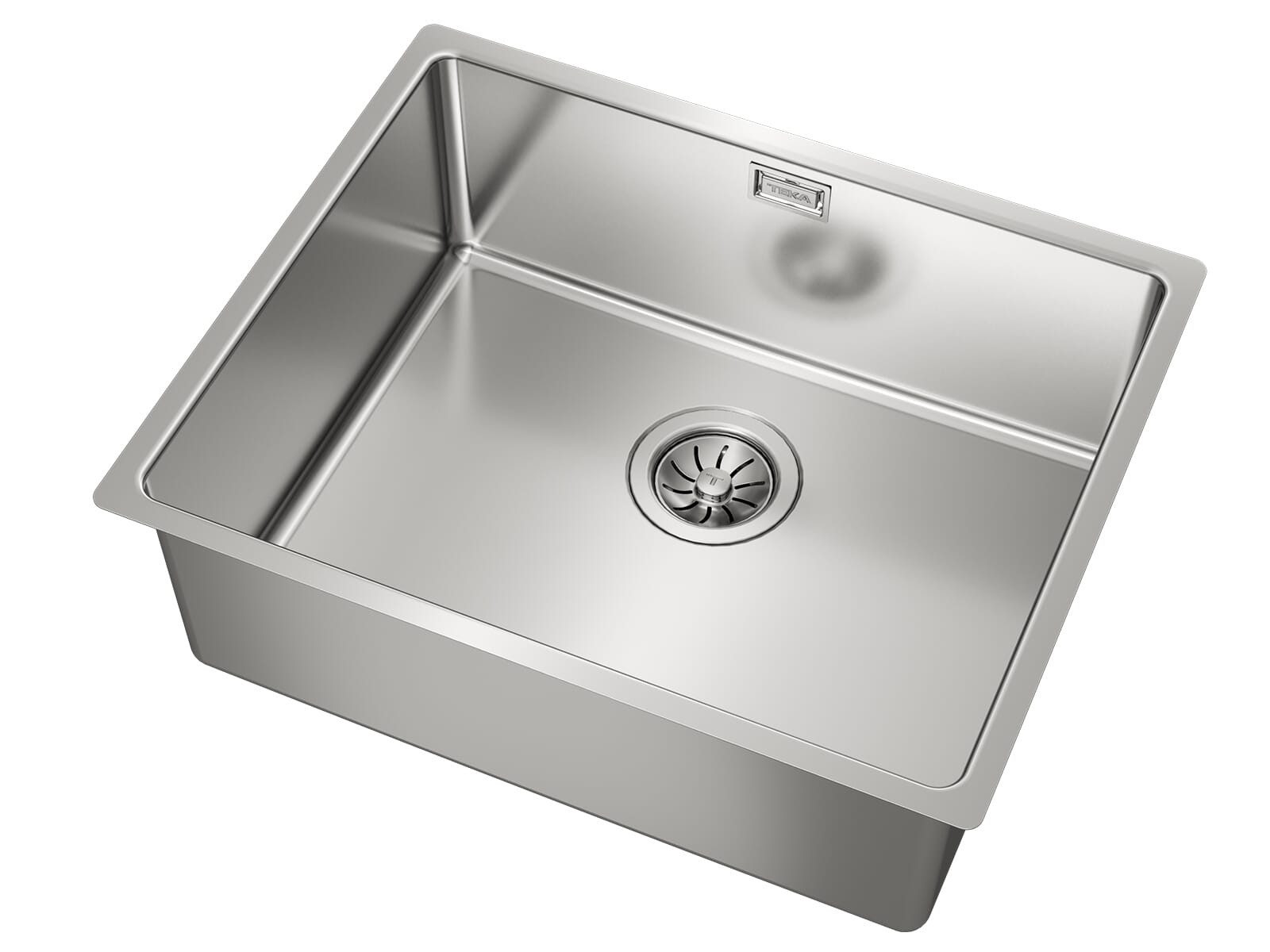 Teka Edelstahlspüle, rechteckig, 54/44 cm, (1 St)