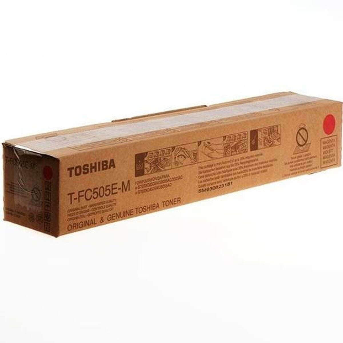 Toshiba Laserdrucker Toner Toshiba T-FC505EM Magenta Tintenpatrone