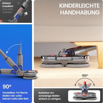 Dripl Bürsteneinheit Elektrischer Wischaufsatz, Zubehör für Dyson V7/ V8/ V10/ V11/ V12/ V15