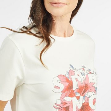 lovely sisters Print-Shirt Thuja mit farbigen Blumenprint