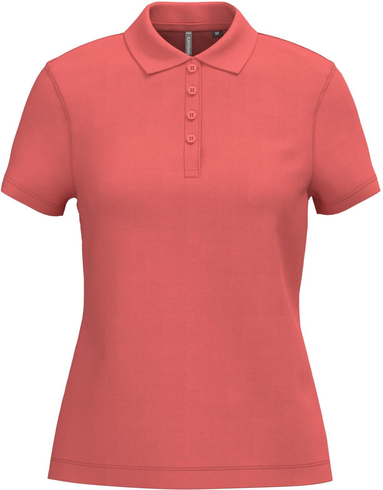 Kariban Poloshirt Damen Kurzarm-Poloshirt. Baumwollpiqué. günstig online kaufen