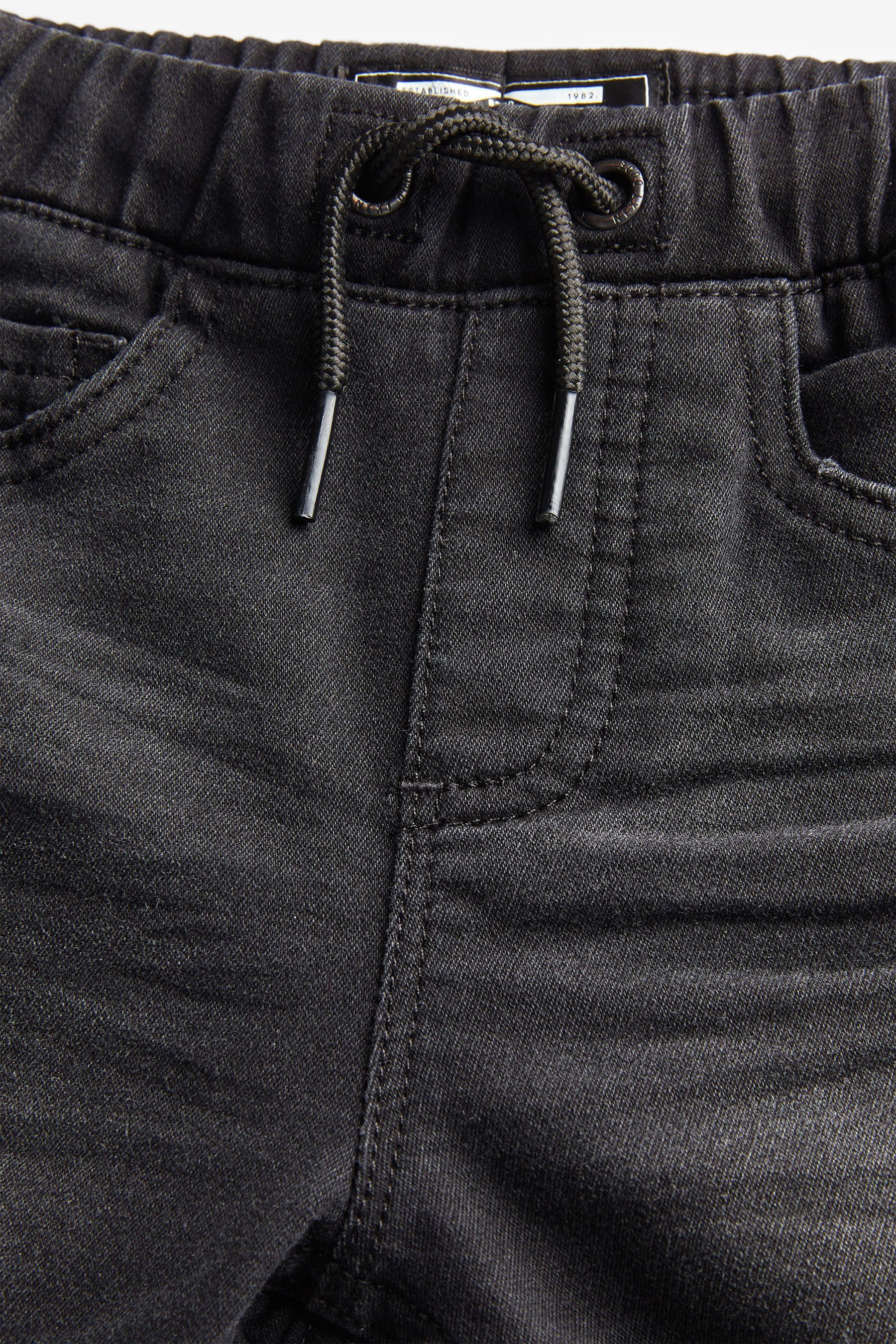 Black Jogginghose Next Denim aus Slim-fit-Jeans Denim (1-tlg)