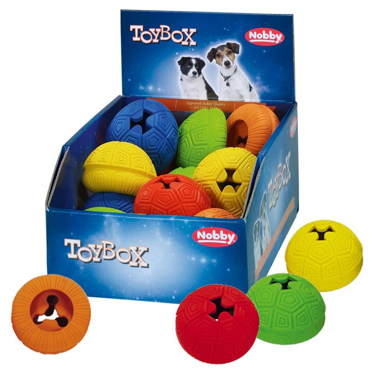 Nobby Tier-Beschäftigungsspielzeug Hundespielzeug Snacktoy, Vollgummi
