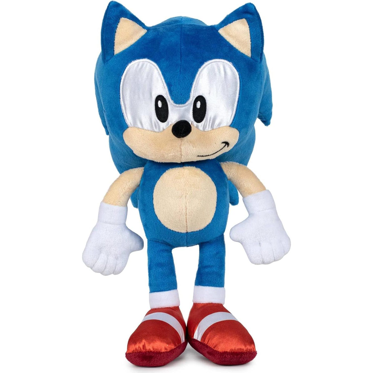 Play by Play Plüschfigur Sonic The Hedgehog 30cm Plüschtier Kuscheltier Plüsch Figur, Sonic Spielzeug für Kinder, Jungen, Mädchen
