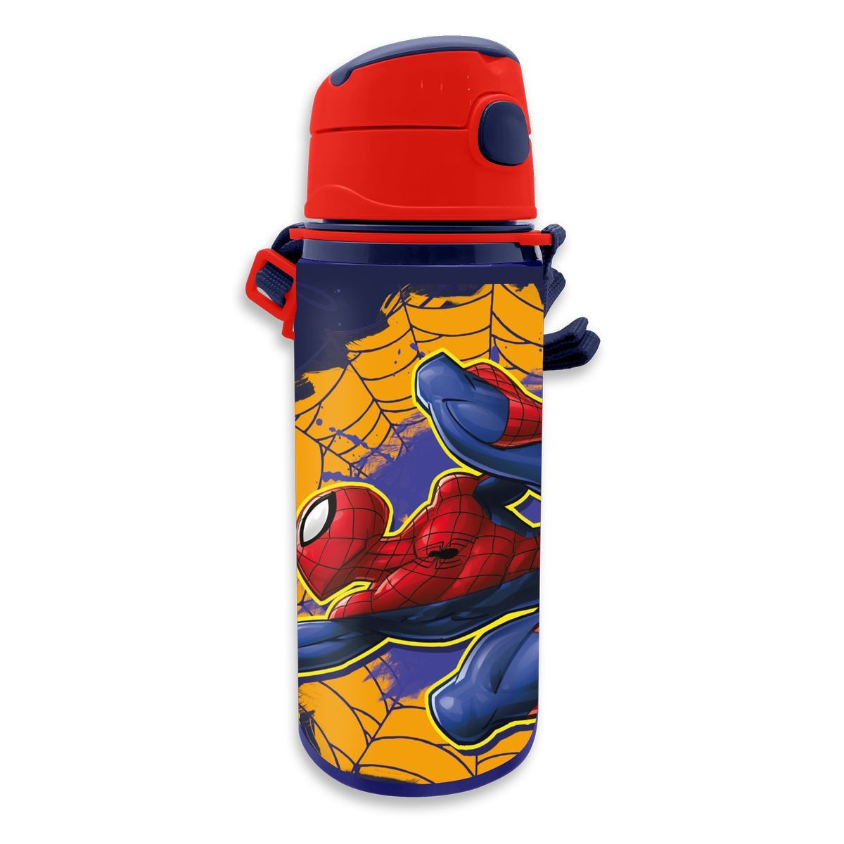 Kids Euroswan Trinkflasche Trinkflasche Marvel Spider-Man Aluminium 600ml