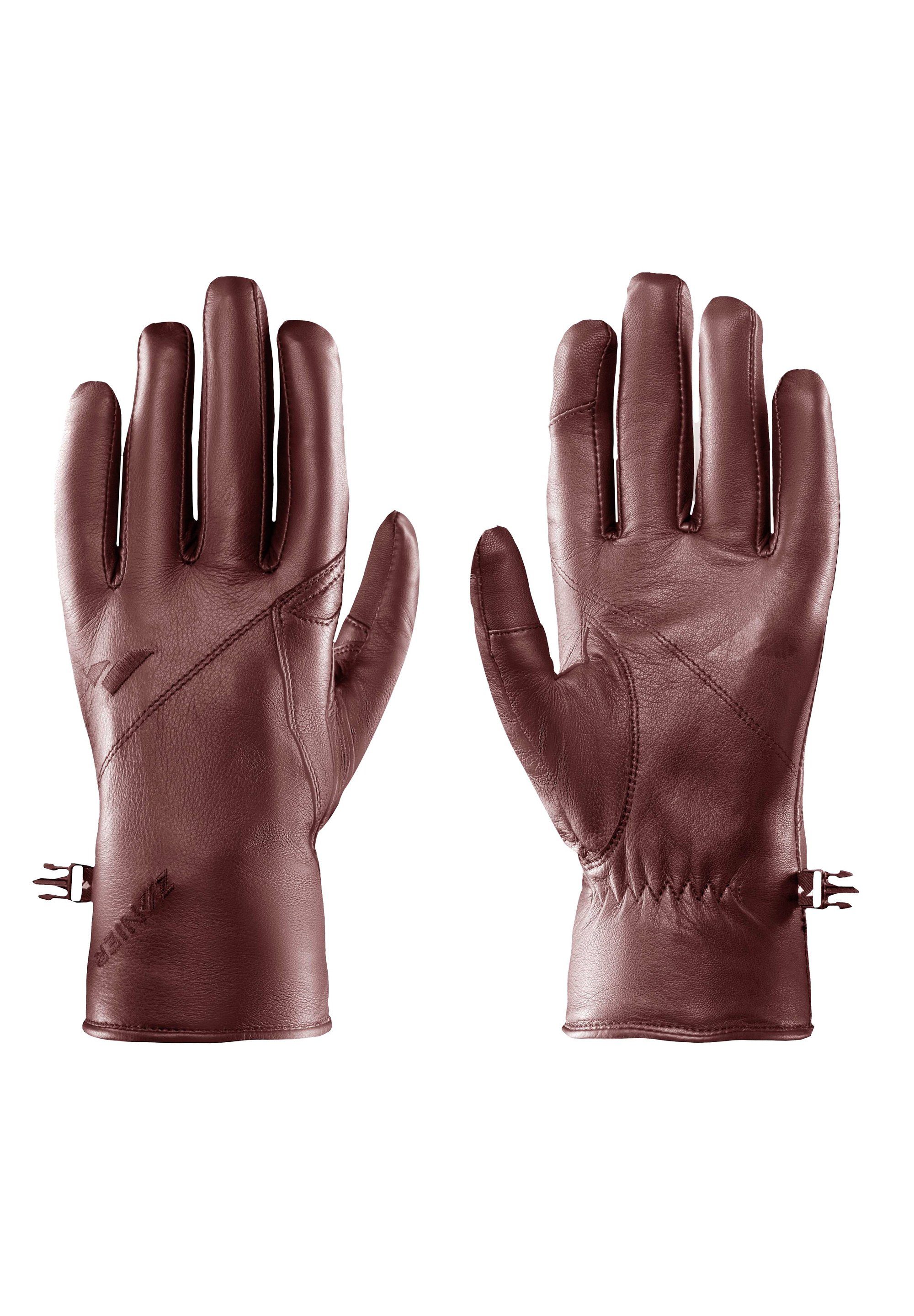 Zanier Multisporthandschuhe URBAN We focus on gloves brown | Trainingshandschuhe