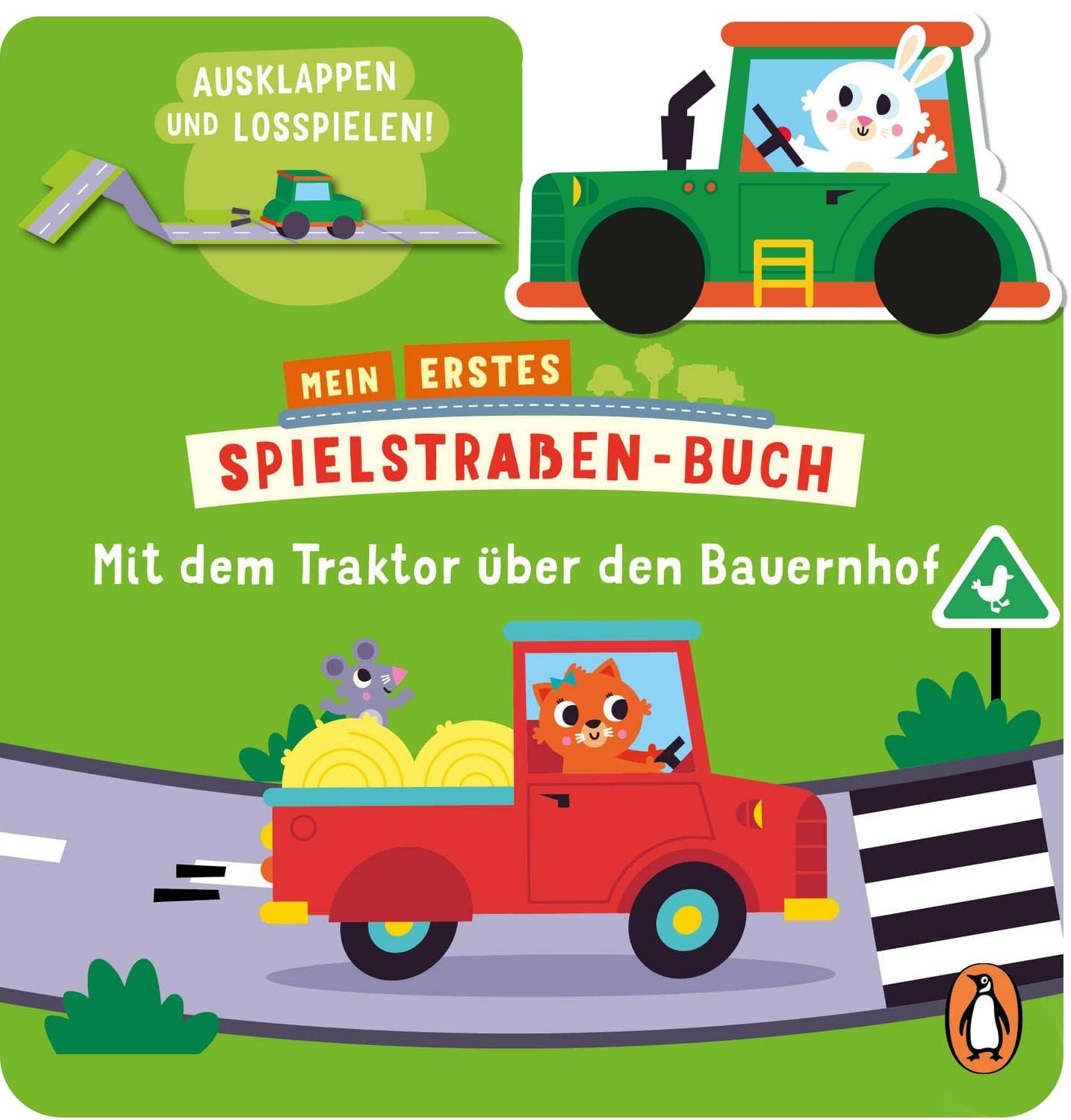 Mein erstes Spielstraßen-Buch – Mit dem Traktor auf dem Bauernhof / diverse
