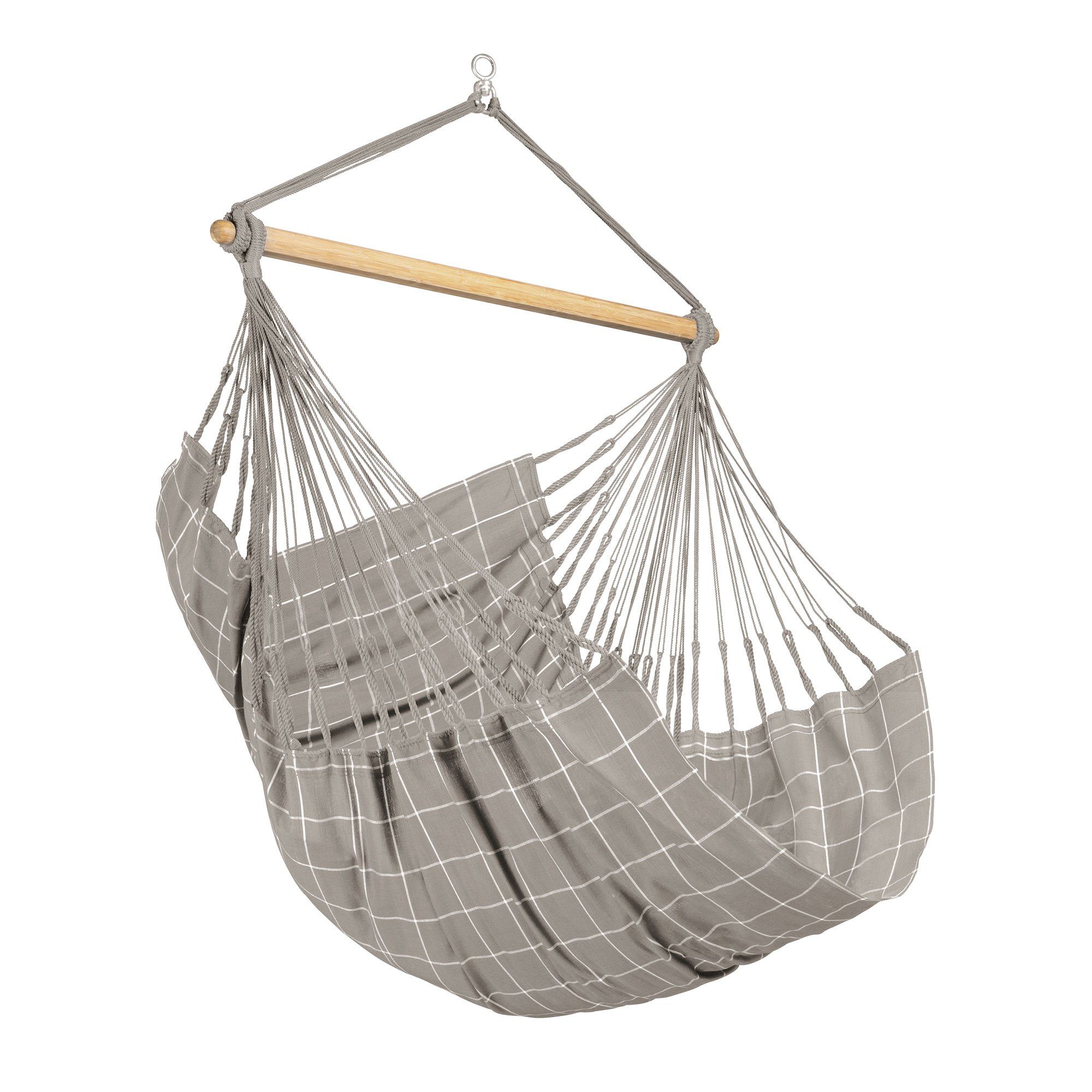 La Siesta Hängestuhl Hängestuhl Domingo Almond - Wetterbeständiger Hängestuhl Comfort Size, Hochwertige Qualität