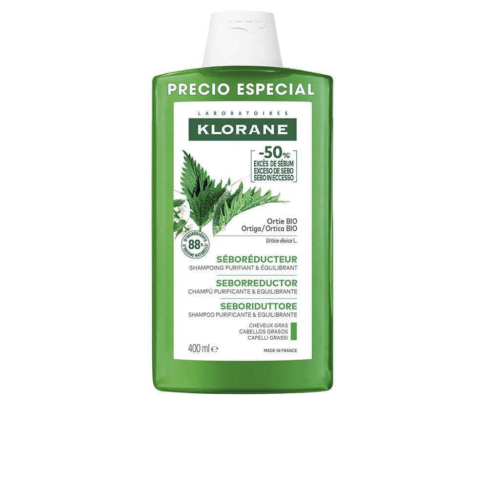 KLORANE Haarshampoo A LA ORTIGA BIO Talgregulierendes Shampoo