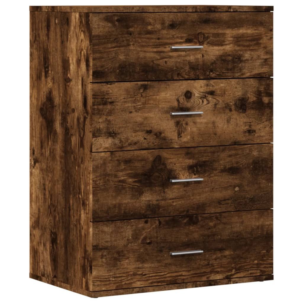 vidaXL Sideboard Sideboard Räuchereiche 60x39x80 cm günstig online kaufen