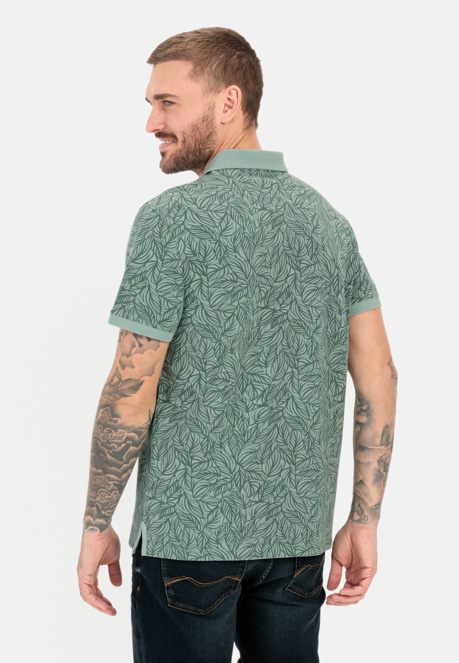 camel active Poloshirt aus zertifiziertem Organic günstig online kaufen