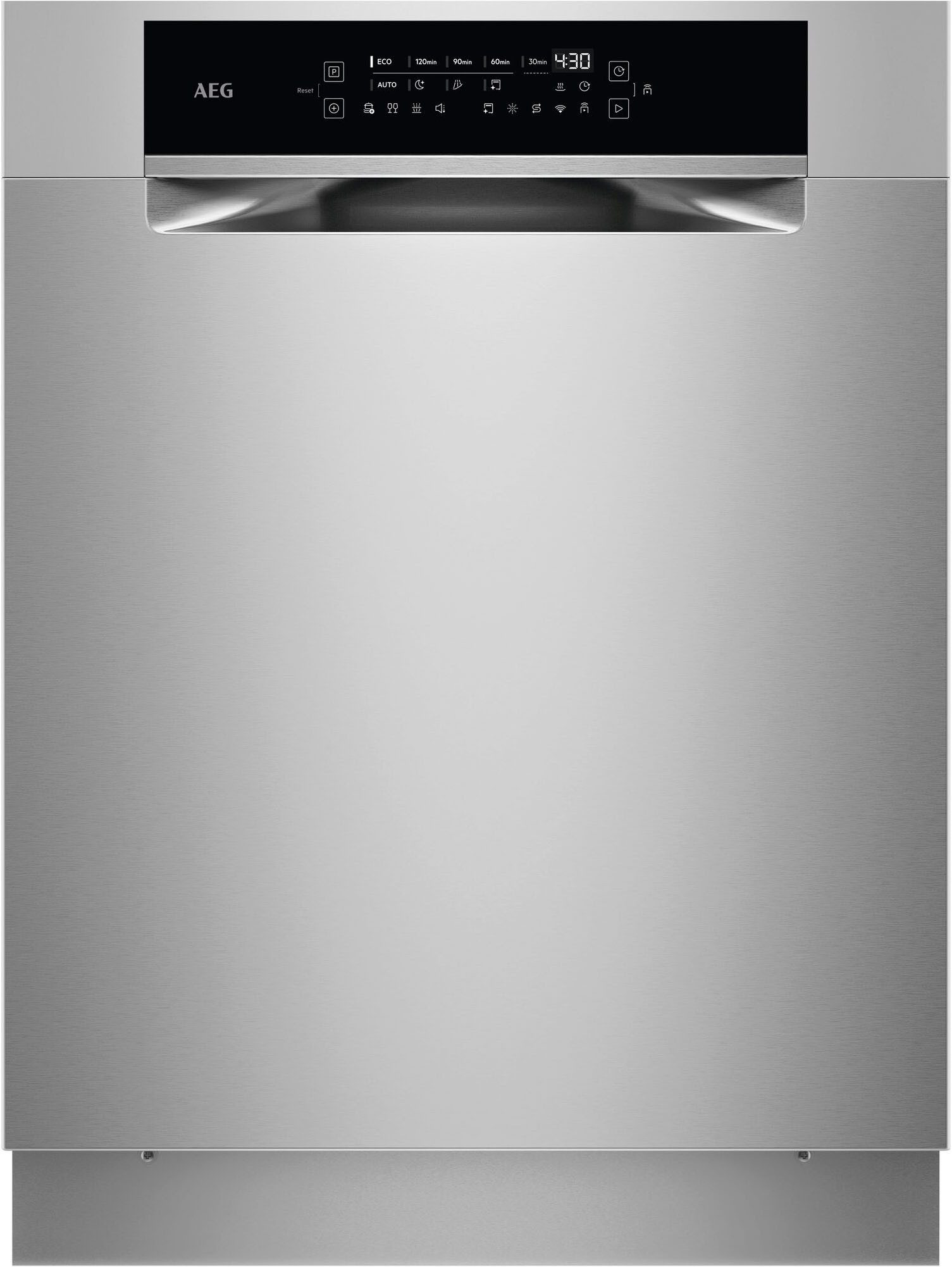 AEG Unterbaugeschirrspüler 9000 GU9200X2SCM, Leise Spülmaschine 38 dB kraftvoll gegen Eingebranntes EEK A-10%