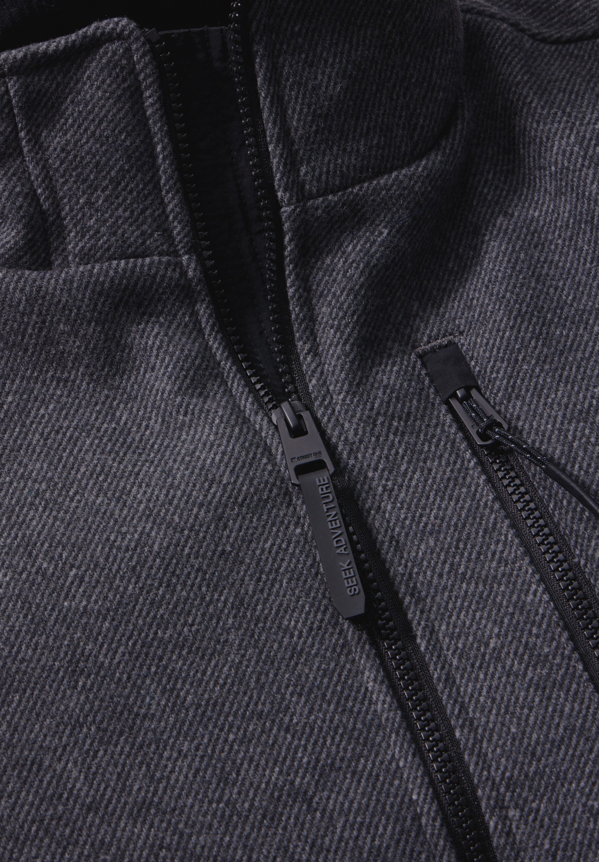 STREET ONE MEN Outdoorjacke mit Stehkragen