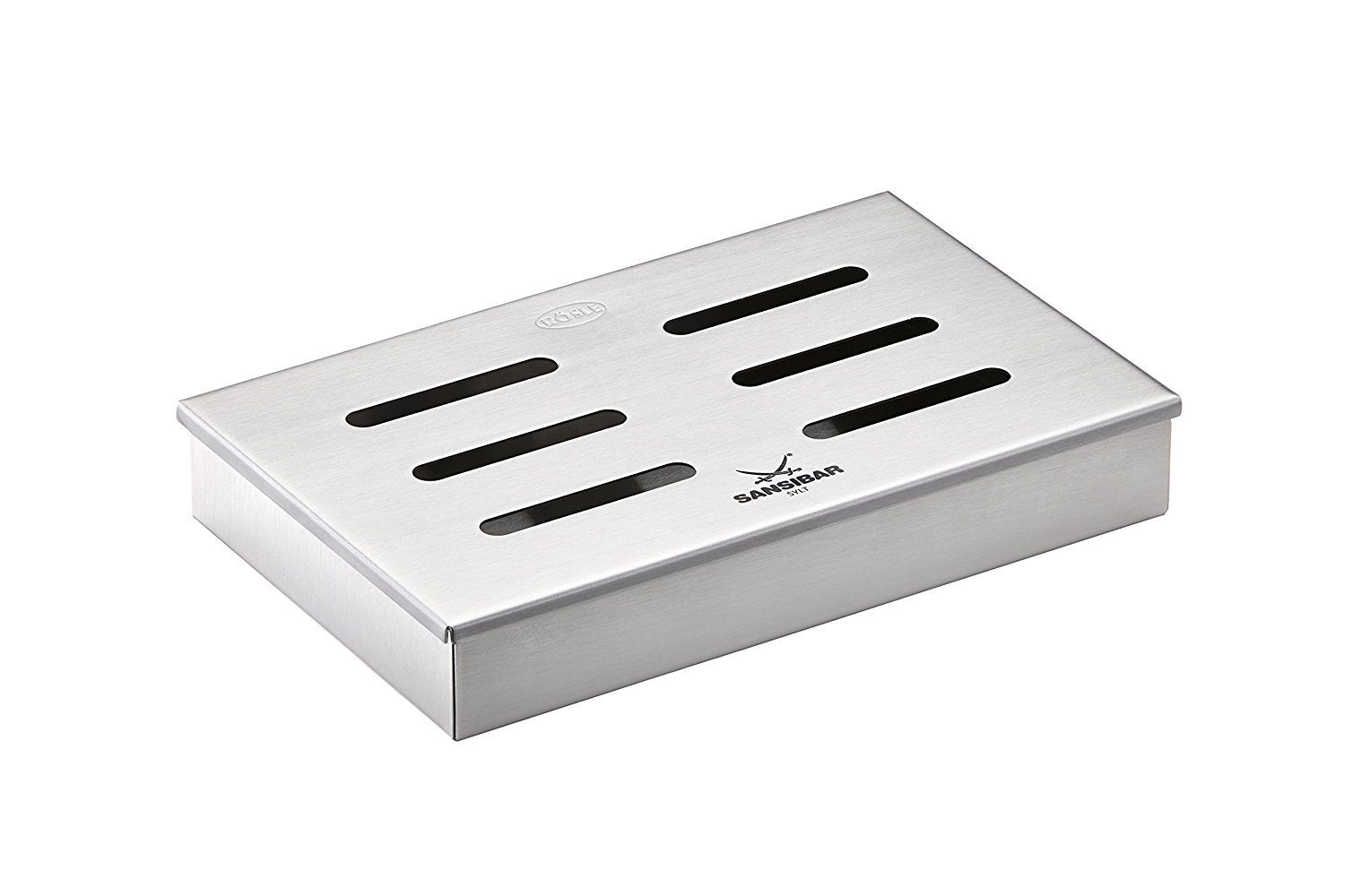 RÖSLE Grillerweiterung RÖSLE BBQ Räucherset Räucherbox 5-teilig / 4 Sorten Holz
