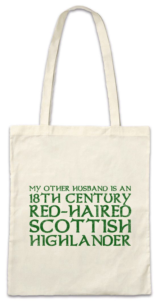 Beuteltasche My Other Husband Stofftasche Scots Scotland Schottland Outlander