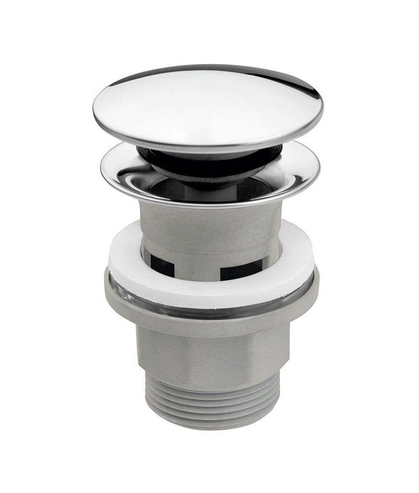 Ferro Waschtischarmatur ZICCO Waschbeckenarmatur Einhandmischer quadratisch mit Pop-Up Ablauf, Chrom