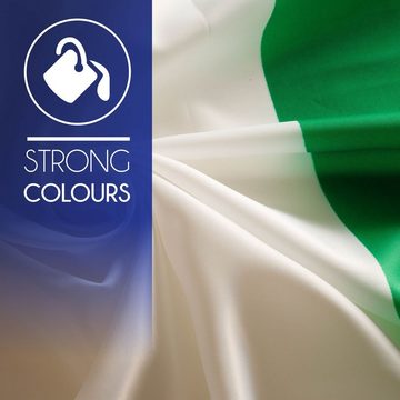 PHENO FLAGS Flagge Recycelte Premium Italien Flagge 90 x 150 cm Italy Fahne italienische (Hissflagge für Fahnenmast), Inkl. 2 Messing Ösen